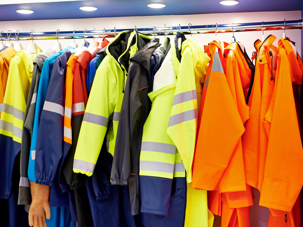 Protective reflective clothing for road workers