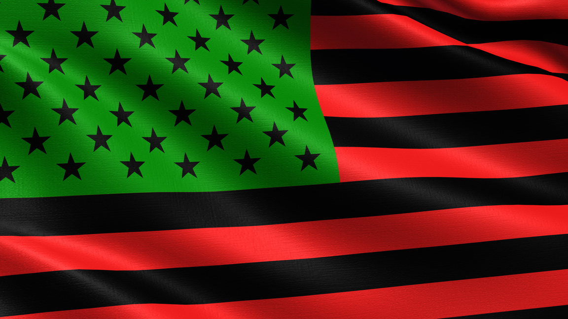 African-American  Flag